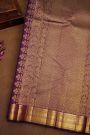 Kancheepuram Silk Purple Saree