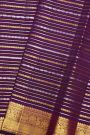 Kancheepuram Silk Purple Saree