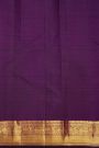 Kancheepuram Silk Purple Saree