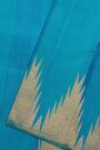 Kancheepuram Silk Sea Blue Saree