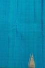 Kancheepuram Silk Sea Blue Saree