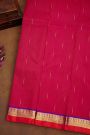 Kancheepuram Silk Rani Pink Saree