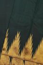 Kancheepuram Silk Bottle Green Saree