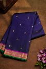 Kancheepuram Silk Navy Blue Saree