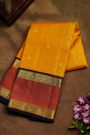 Kancheepuram Silk Mustard Saree