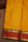 Kancheepuram Silk Mustard Saree