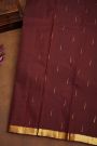 Kancheepuram Silk Maroon Saree