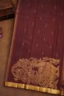 Kancheepuram Silk Maroon Saree