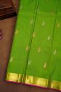 Kancheepuram Silk Parrot Green Saree