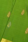 Kancheepuram Silk Parrot Green Saree