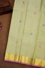Kancheepuram Silk Pale Green Saree