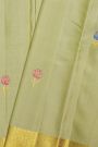 Kancheepuram Silk Pale Green Saree