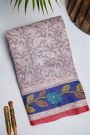 Fancy Tussar Lavender Saree