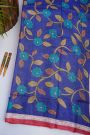 Fancy Tussar Lavender Saree