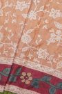Fancy Tussar Light Peach Saree