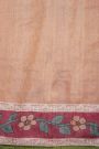 Fancy Tussar Light Peach Saree