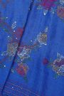 Fancy Tussar Royal Blue  Saree