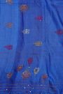 Fancy Tussar Royal Blue  Saree