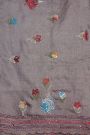 Fancy Tussar Grey  Saree