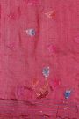 Fancy Tussar Magenta  Saree