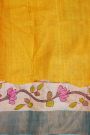 Fancy Tussar Cream  Saree