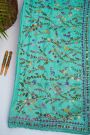 Fancy Tussar Sea Green Saree