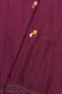 Fancy Silk Magenta Saree