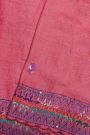 Fancy Tussar Pink Saree