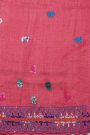 Fancy Tussar Pink Saree