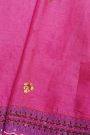 Fancy Tussar Pink Saree