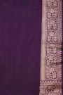 Banarasi Silk Violet Saree