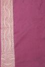 Banarasi Silk Mauve Saree