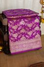 Banarasi Silk Purple Saree