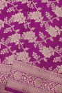 Banarasi Silk Purple Saree
