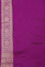 Banarasi Silk Purple Saree