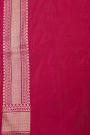 Banarasi Silk Magenta Saree