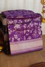 Banarasi Silk Purple Saree
