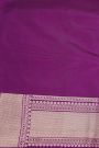 Banarasi Silk Purple Saree