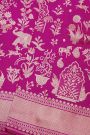 Banarasi Silk Magenta Saree