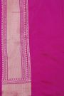 Banarasi Silk Magenta Saree