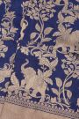 Banarasi Silk Navy Blue Saree
