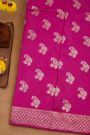 Banarasi Silk Magenta Saree