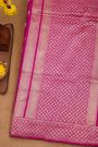 Banarasi Silk Magenta Saree