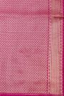 Banarasi Silk Magenta Saree