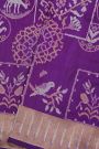 Banarasi Silk Purple Saree