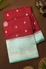 Fancy Matka Silk Red  Saree
