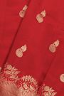 Fancy Matka Silk Red Saree