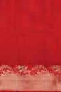 Fancy Matka Silk Red Saree