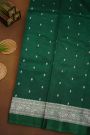 Fancy Matka Silk Bottle Green Saree
