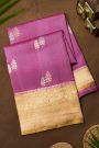 Fancy Matka Silk Lavender Saree